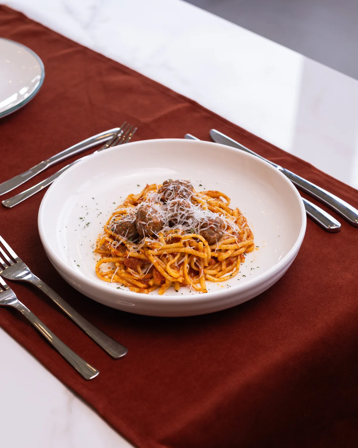 İtalyan Köfteli Spagetti